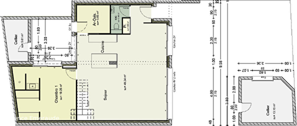 Maison Dinard centre ville 5 pièce(s) 123.2 m2 suite parentale au rez-de-chassée terrasse exposée sud Maison Dinard centre ville 5 pièce(s) 123.2 m2 suite parentale au rez-de-chassée terrasse exposée sud