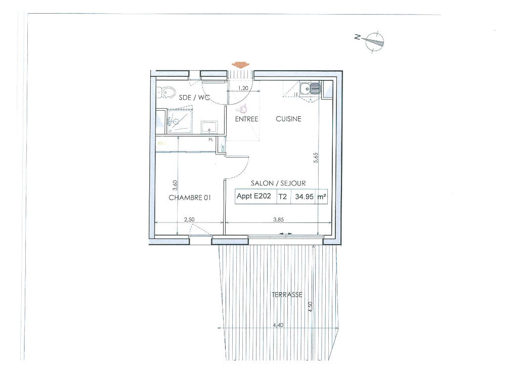 Programme Neuf Pleurtuit LA PROMENADE appartement de type 2 pièce(s) 34.95 m2 Programme Neuf Pleurtuit LA PROMENADE appartement de type 2 pièce(s) 34.95 m2
