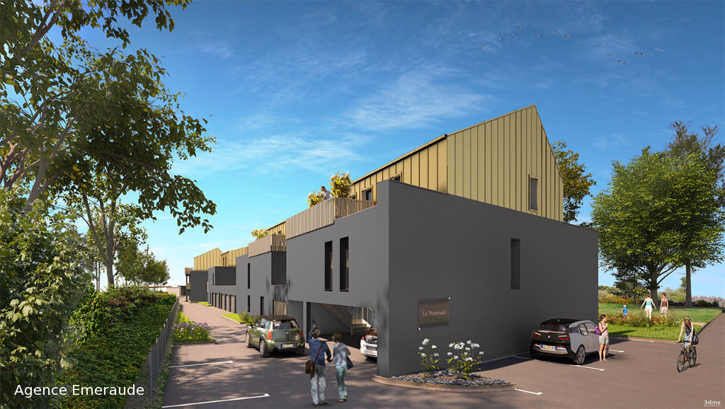 Programme Neuf Pleurtuit LA PROMENADE appartement de type 2 pièce(s) 38.10 m2 avec jardin Programme Neuf Pleurtuit LA PROMENADE appartement de type 2 pièce(s) 38.10 m2 avec jardin