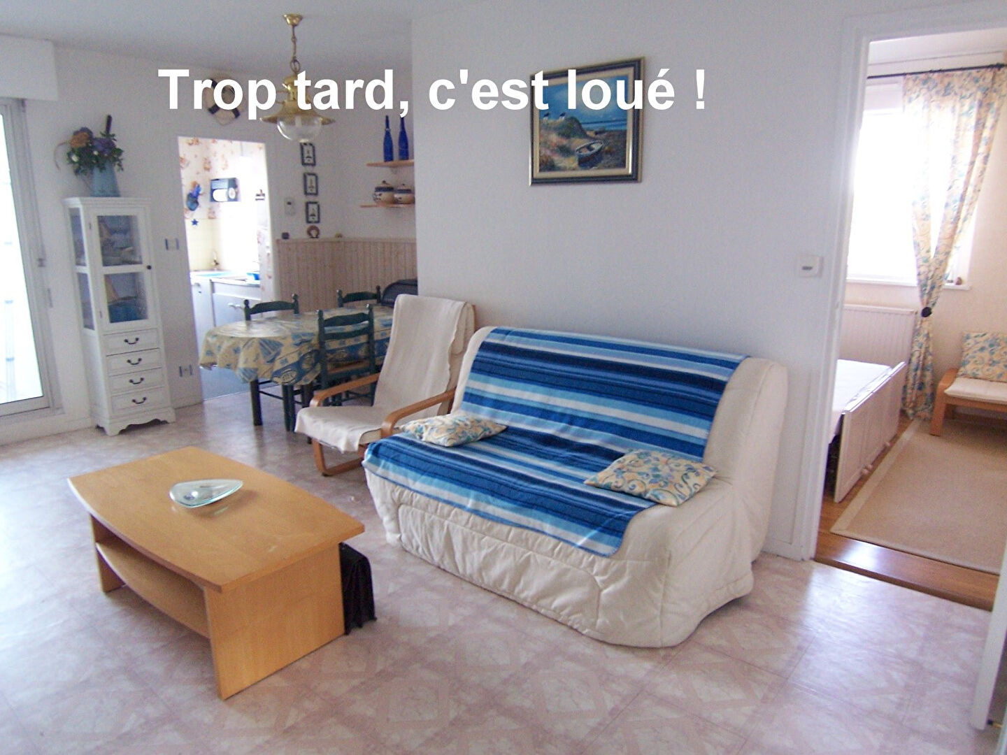 Appartement meublé Carnac 2 pièce(s) 43 m2 Appartement meublé Carnac 2 pièce(s) 43 m2
