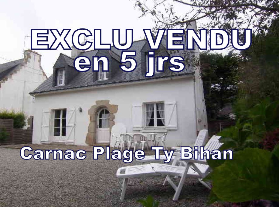 CARNAC Maison de charme A VENDRE 6 pièces 4 chambres possibilité 5 - 120 m² CARNAC Maison de charme A VENDRE 6 pièces 4 chambres possibilité 5 - 120 m²