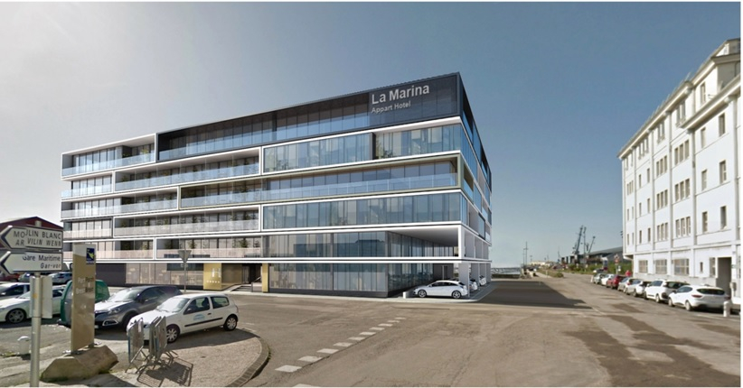 A vendre bureaux vue mer Brest 1548 m2 port du Château A vendre bureaux vue mer Brest 1548 m2 port du Château