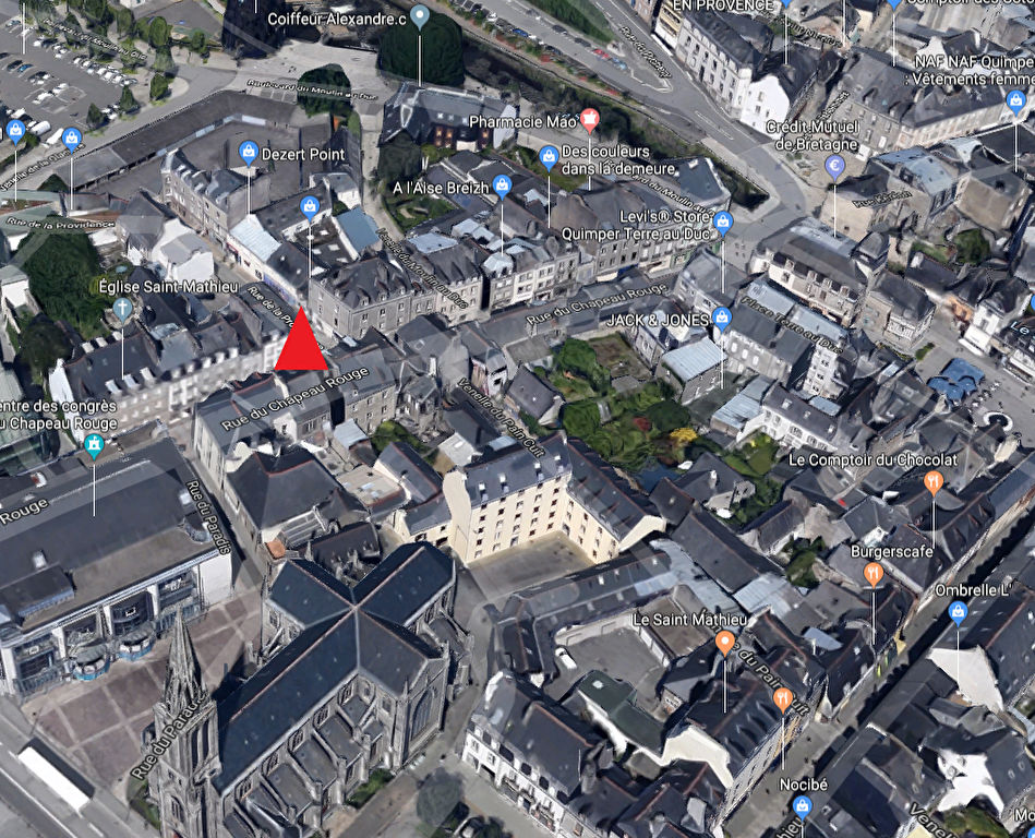 À VENDRE une surface d'habitation de 60 m² CENTRE VILLE 29000 Quimper À VENDRE une surface d'habitation de 60 m² CENTRE VILLE 29000 Quimper