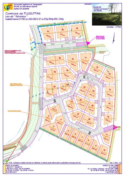Pluguffan - Le Domaine de Kergreiz - Terrains viabilis�s