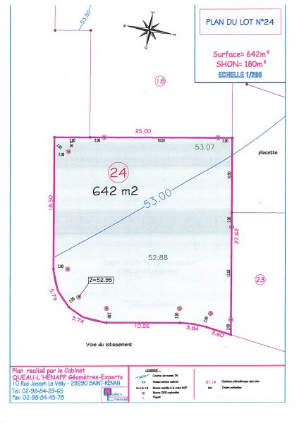 Terrain Plougonvelin 642 m2