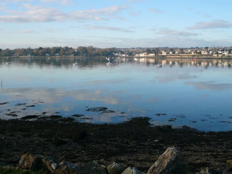 PLOUGASTEL DAOULAS maison vue mer "pied dans l'eau"