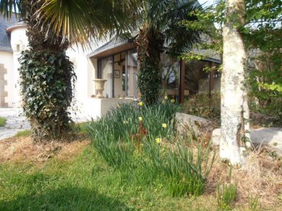 BREST, LAMBEZELLEC, MAISON DE 200 M2 AU SOL SUR SOUS-SOL COMPLET, MAGNIFIQUE TERRAIN ARBORE