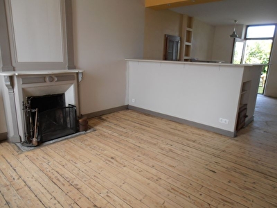 BREST,ST-MARTIN/OCTROI,A DEUX PAS DU TRAM,APPARTEMENT D'ARCHITECTE DONNANT SUR UN JOLI JARDIN DE 200 M2 CLOS DE MURS.