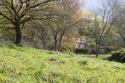 BREST - TERRAIN VIABILISE DE 1648 M2 EN BORDURE DU STANGALARC'H - EXPOSITION SUD -