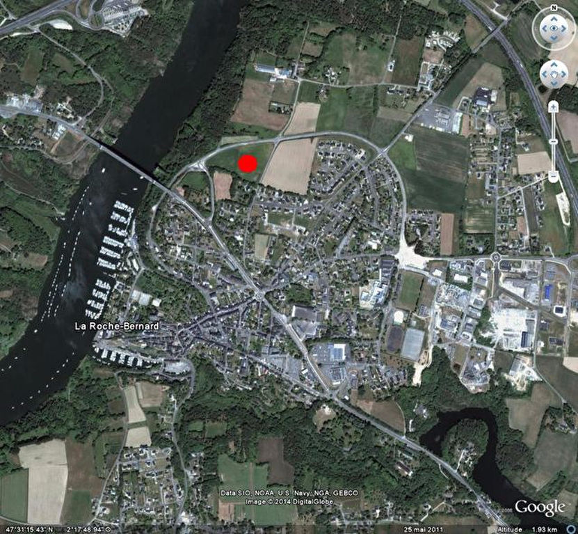 A proximité de la petite ville de LA ROCHE-BERNARD, une parcelle constructible de 391 m² MORBIHAN SUD A proximité de la petite ville de LA ROCHE-BERNARD, une parcelle constructible de 391 m² MORBIHAN SUD