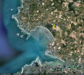 Terrain de 740 m2 � Pont Mah�