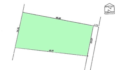 Terrain � b�tir Nivillac - 1094.00 m2