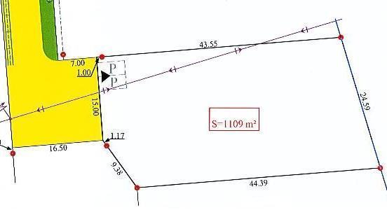 Terrain � b�tir Nivillac - 1109.00 m2