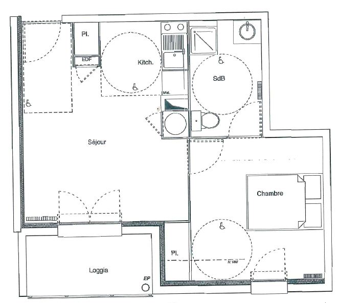 A LOUER APPARTEMENT T2 35320 POLIGNE A LOUER APPARTEMENT T2 35320 POLIGNE